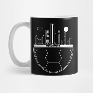 TMNT Skyline Dark Mug